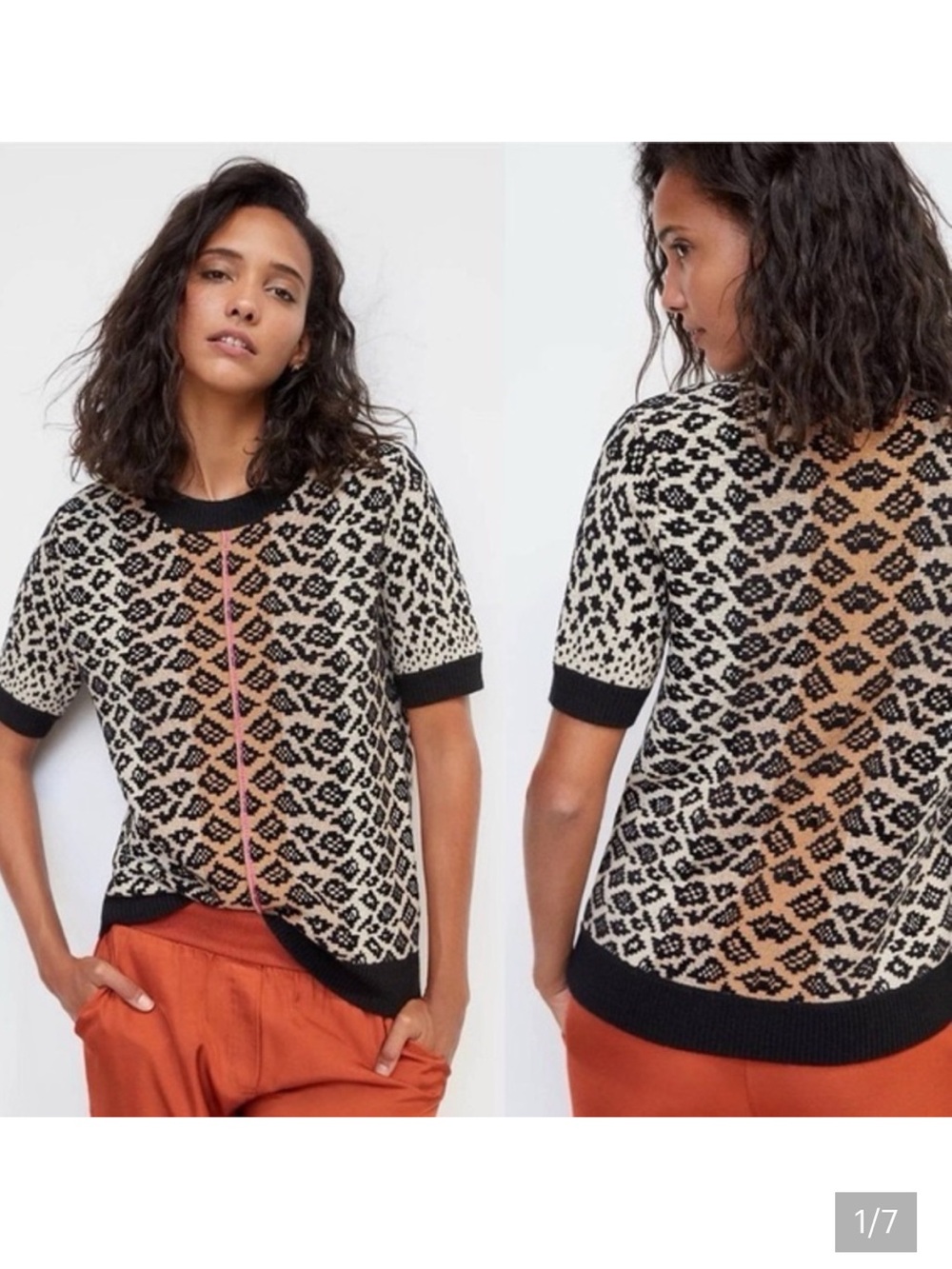 Anthropologie Maeve Ellinor Knit Top